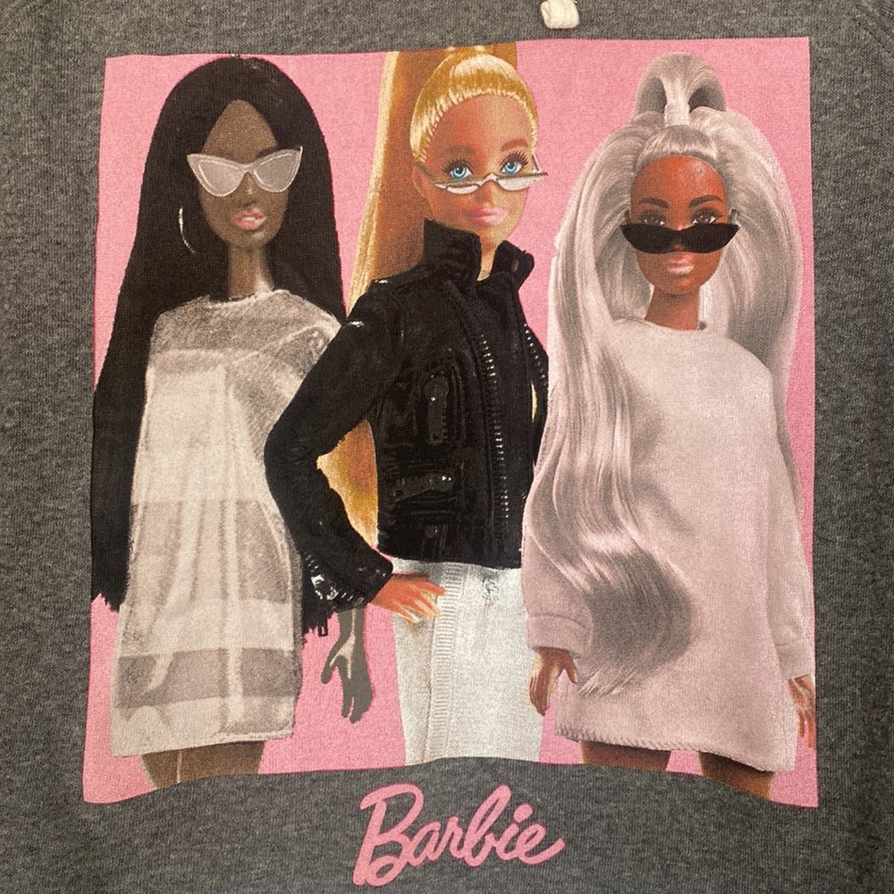 “Barbie” cropped sweatshirt NWT